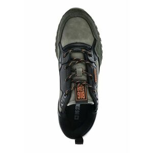 Pantofi sport cu detalii de piele intoarsa imagine