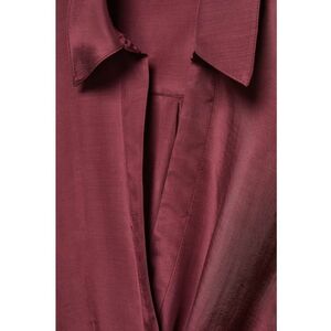 Bluza-tunica din amestec de lyocell cu aspect satinat Teo imagine