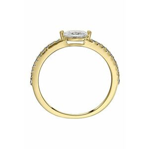 Inel din aur de 14K cu diamante imagine