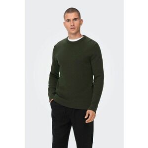Only & Sons pulover barbati, culoarea verde, imagine