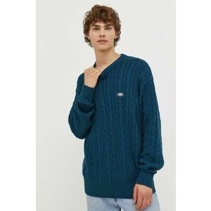 Dickies pulover de bumbac culoarea albastru marin, light imagine