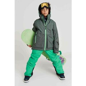 Reima pantaloni copii culoarea verde imagine