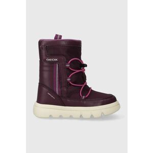 Geox cizme de iarna copii culoarea violet imagine