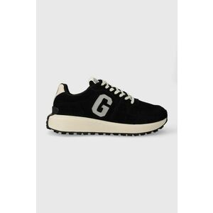 Gant sneakers din piele intoarsă Ronder culoarea negru, 27633227.G00 imagine
