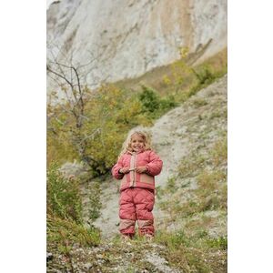 Konges Sløjd salopete de iarna pentru copii culoarea rosu imagine