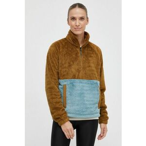 Marmot hanorac Homestead Fleece culoarea maro, modelator imagine