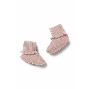 Konges Sløjd pantofi pentru bebelusi culoarea roz imagine