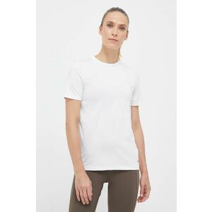 Reebok tricou de antrenament Workout Ready culoarea alb imagine