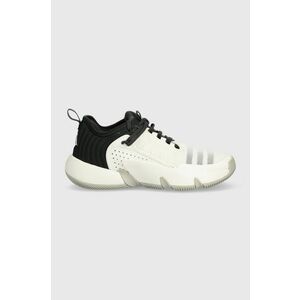adidas Originals sneakers pentru copii TRAE UNLIMITED J culoarea alb imagine