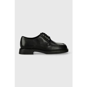 Vagabond Shoemakers pantofi de piele JACLYN femei, culoarea negru, cu toc plat, 5638.201.20 imagine