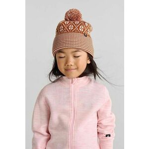 Reima șapcă de lână pentru copii Kuurassa culoarea maro, de lana imagine