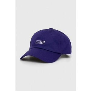 Vans șapcă de baseball din bumbac culoarea violet, cu imprimeu imagine