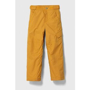 Columbia pantaloni copii culoarea galben imagine