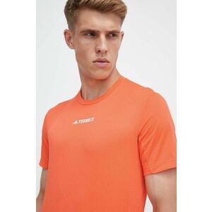 adidas TERREX tricou sport TERREX Multi culoarea portocaliu, uni HZ6259 imagine
