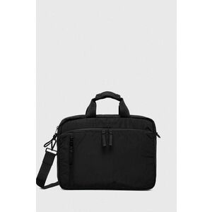 Marc O'Polo geanta laptop culoarea negru imagine