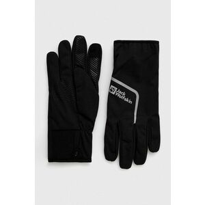 Jack Wolfskin mănuși de ciclism MOROBBIA LIGHT culoarea negru imagine