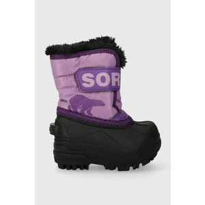Sorel cizme de iarna copii SPORTY STREET culoarea violet imagine