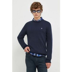 G-Star Raw pulover de lana barbati, culoarea albastru marin, light imagine