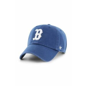 47brand șapcă de baseball din bumbac MLB Boston Red Sox culoarea albastru marin, cu imprimeu imagine