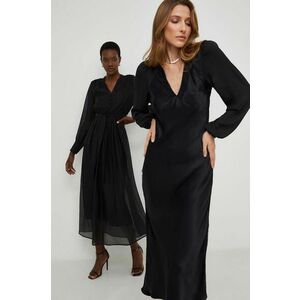 Answear Lab rochie X limited collection NO SHAME culoarea negru, maxi, drept imagine