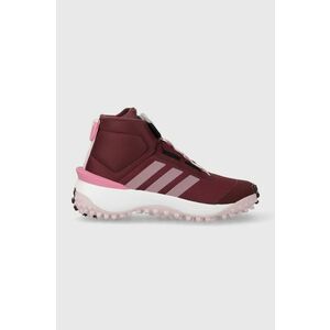 adidas pantofi copii FORTATRAIL BOA K culoarea roz imagine