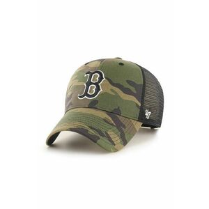 47brand șapcă Boston Red Sox culoarea verde, modelator imagine
