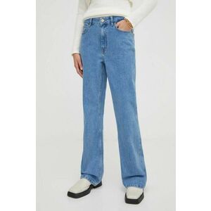 Gestuz jeans Lucie femei high waist 10907700 imagine