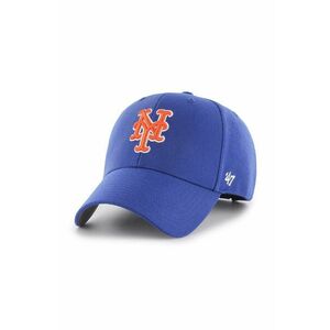 47brand șapcă din amestec de lână MLB New York Mets cu imprimeu B-MVP16WBV-RYC imagine