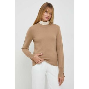 BOSS pulover de casmir x FTC culoarea bej, light imagine