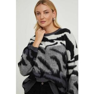 Answear Lab pulover de lana culoarea gri, light imagine