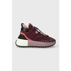 adidas sneakers X_Plrboost Puffer culoarea bordo imagine