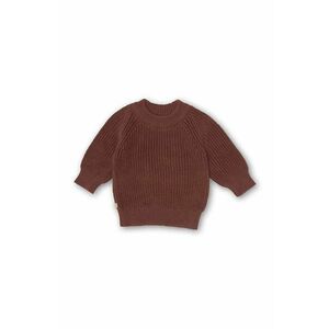 That's mine pulover bebe Flo Sweater 27995 culoarea maro, călduros FLO imagine