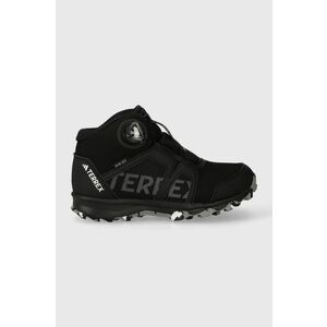adidas TERREX pantofi copii IF7508 BOA MID R.RD CBLACK/FTWWHT culoarea negru imagine