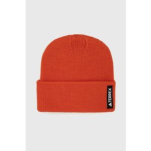 adidas TERREX șapcă TERREX culoarea portocaliu, de lana, din tricot gros HZ0085 imagine