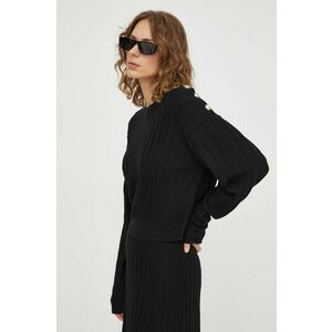 BA&SH pulover de lana femei, culoarea negru, light imagine