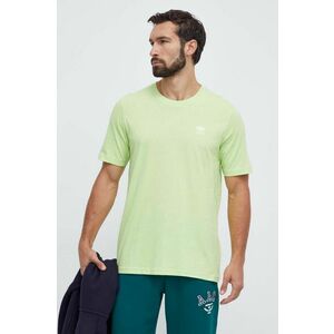 adidas Originals tricou din bumbac barbati, culoarea verde, cu imprimeu imagine