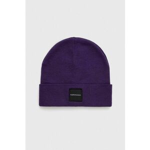 Peak Performance caciula de lana Switch culoarea violet, de lana imagine
