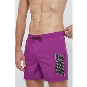 Nike pantaloni scurti de baie Volley culoarea violet imagine