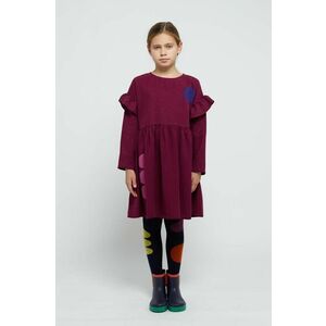 Bobo Choses rochie fete culoarea violet, mini, evazati imagine