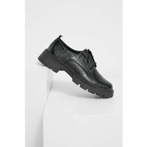 Answear Lab pantof femei, culoarea negru, cu platforma imagine