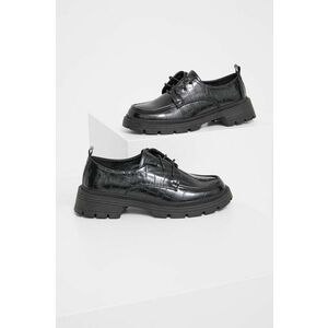 Answear Lab pantof femei, culoarea negru, cu platforma imagine