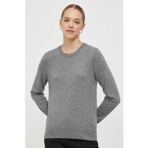 Sisley pulover din amestec de lana femei, culoarea gri, light imagine