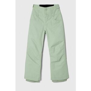 Roxy pantaloni de schi pentru copii DIVERSION GIRL SNPT culoarea verde imagine