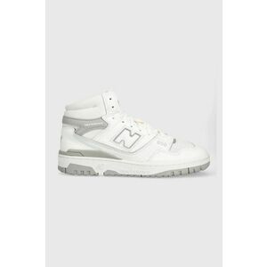 New Balance sneakers din piele BB650RVW culoarea alb imagine