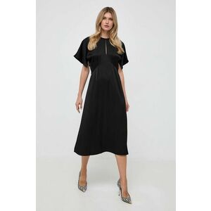 MICHAEL Michael Kors rochie culoarea negru, midi, evazati imagine
