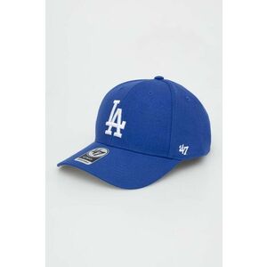 47brand șapcă din amestec de lână MLB Los Angeles Dodgers cu imprimeu imagine