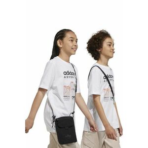 adidas Originals tricou de bumbac pentru copii culoarea alb, cu imprimeu imagine