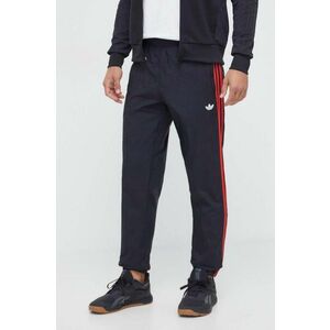 adidas Originals pantaloni barbati, culoarea negru, modelator imagine