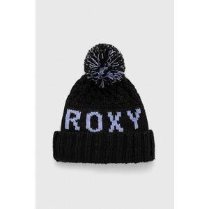 Roxy caciula culoarea negru, din tricot gros imagine