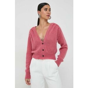 Liviana Conti pulover din amestec de lana femei, culoarea roz imagine
